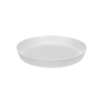 loft urban saucer round 41cm silky white